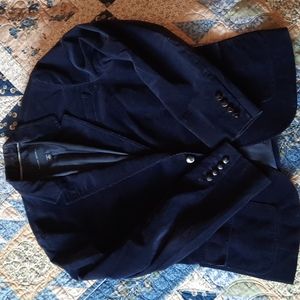 Navy Corduroy Blazer